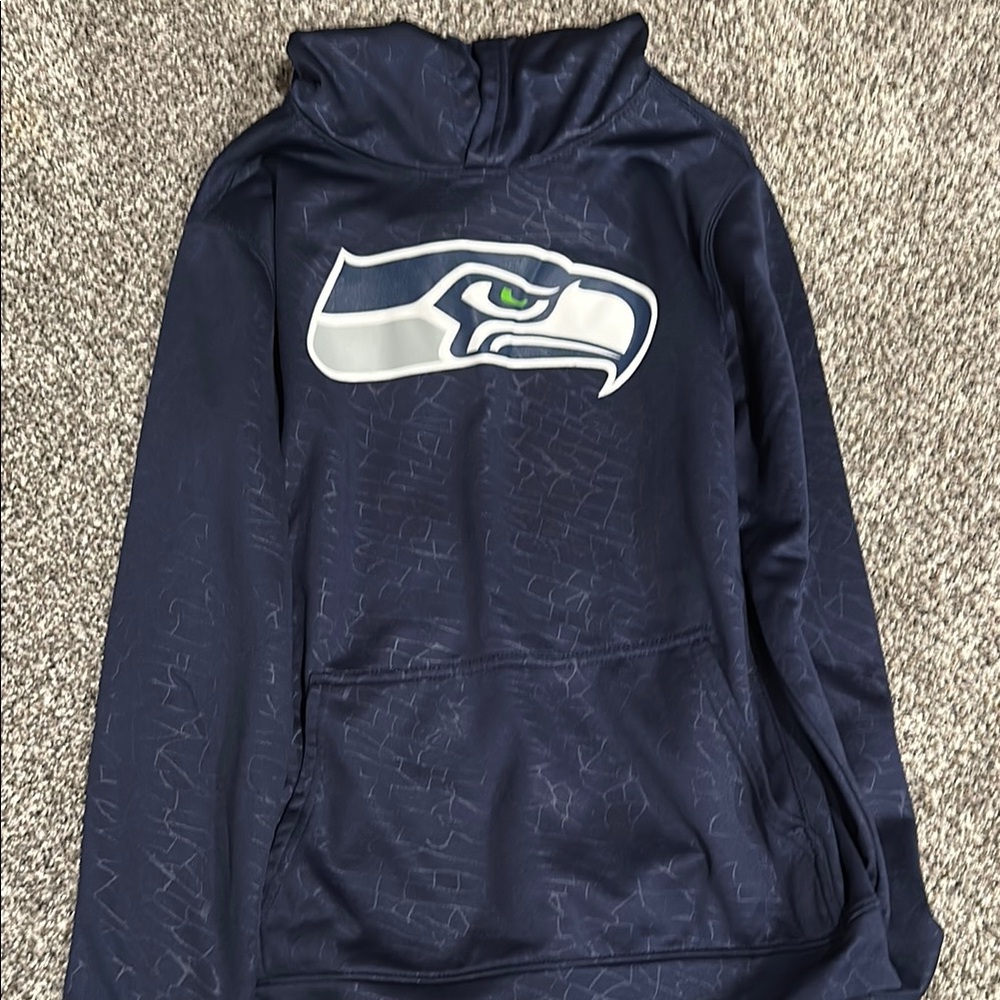 NFL Seattle Seahawks Navy Hoodie